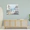 Stupell Industries Coastal Town Seaport Sailboats Canvas Wall Art